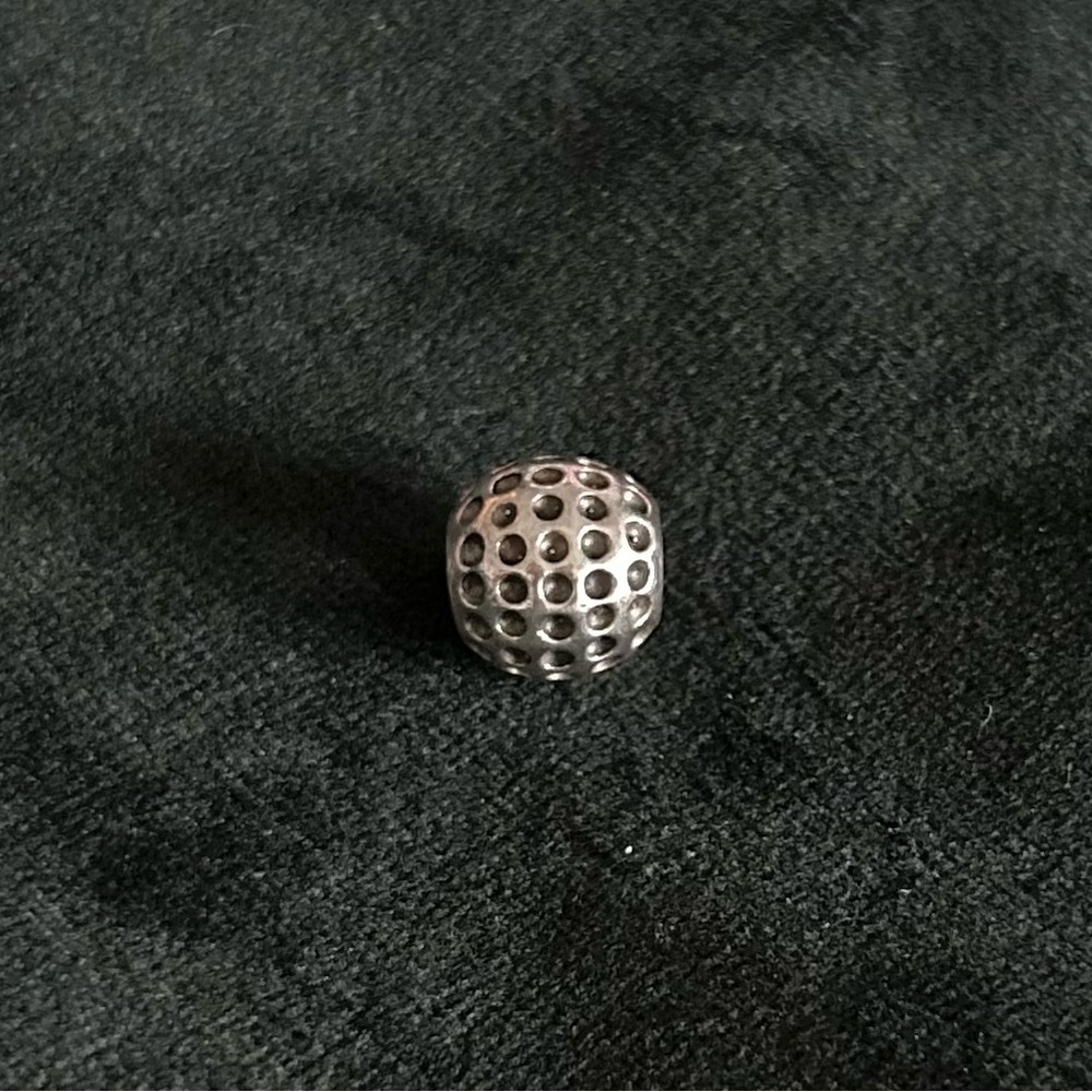Chamilia Sterling Silver Golf Ball Charm